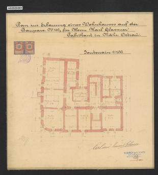Obytný dům továrníka Karla Glassnera, Moravská Ostrava, ul. Tyršova 1438/38