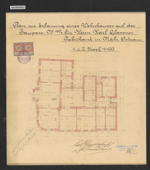 Obytný dům továrníka Karla Glassnera, Moravská Ostrava, ul. Tyršova 1438/38