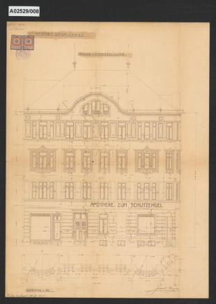 Nájemní dům Františka Srny s lékárnou, Moravská Ostrava, ul. Nádražní 449/37