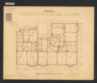Nájemní dům Františka Srny s lékárnou, Moravská Ostrava, ul. Nádražní 449/37