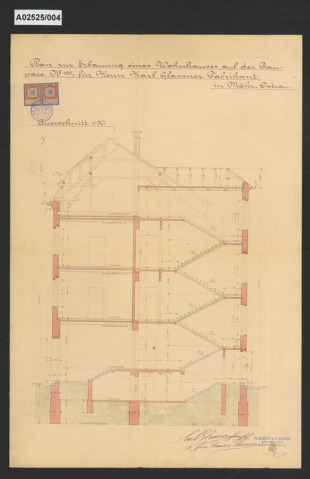 Obytný dům továrníka Karla Glassnera, Moravská Ostrava, ul. Tyršova 1438/38