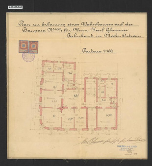 Obytný dům továrníka Karla Glassnera, Moravská Ostrava, ul. Tyršova 1438/38