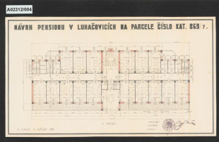 Návrh pensionu, Luhačovice