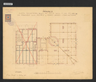 Nájemní dům Františka Srny s lékárnou, Moravská Ostrava, ul. Nádražní 449/37