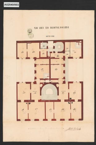 Návrh domu Josefy Heichenwalserové, Praha, ul. Havlíčkova 1028/5