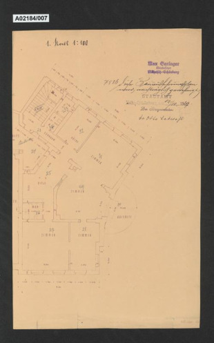 Kino Maxe Saxingera, Šumperk, Slovanská 16, čp.275