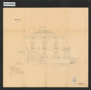 Vila K.Siegla, Šumperk, ul. Československé armády 1, čp.446