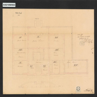 Vila K.Siegla, Šumperk, ul. Československé armády 1, čp.446