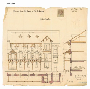 Palác E. Emmera, Šumperk, Hlavní tř. 5, čp. 12