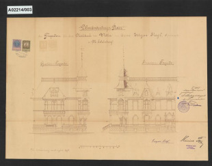 vila E. Siegla, Šumperk, ul.Revoluční 5, čp.3