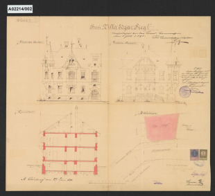 vila E. Siegla, Šumperk, ul.Revoluční 5, čp.3