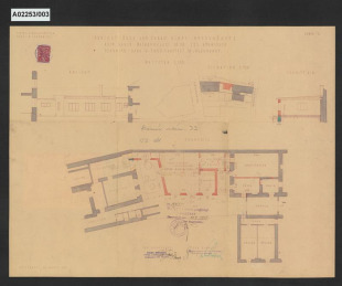 Návrh na přístavbu bankovní budovy (Böhmische Escompte Bank und Credit Anstaldt), Krnov, Hlavní náměstí 33, č.p. 228/1 a 290