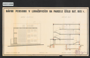 Návrh pensionu, Luhačovice