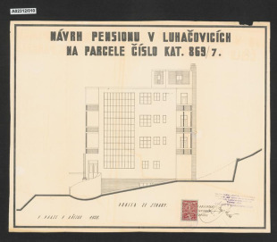Návrh pensionu, Luhačovice