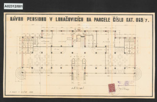 Návrh pensionu, Luhačovice