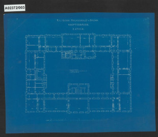 C. a K. Vysoká škola technická (polytechnika), Brno, Komenského nám.