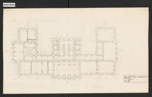 Státní německé gymnásium, Brno, Komenského nám. Čp 6 (budoucí Masarykovo nám.)