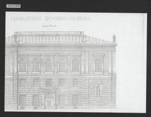 Uměleckoprůmyslové muzeum (Mährisches Gewerbe - Museum), Brno, ul. Husova 14?
