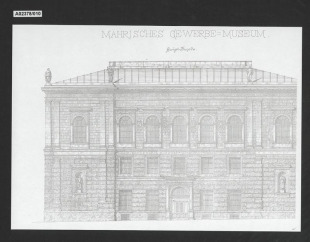 Uměleckoprůmyslové muzeum (Mährisches Gewerbe - Museum), Brno, ul. Husova 14?