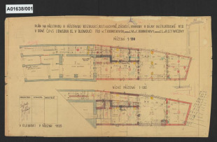 Návrh na přestavbu domu T. Kranichové, Olomouc, Denisova č.o. 45 (zbořeno)