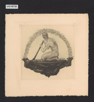 Ex libris Otto Bertsch - Riese