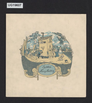 Ex libris Franz Buchholz