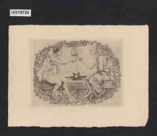 Ex libris R. Quincke