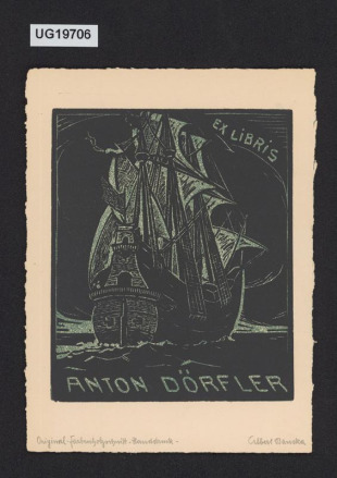 Exlibris Anton Dörfler
