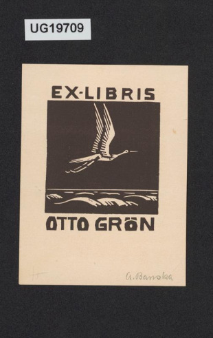Ex-libris Otto Grön