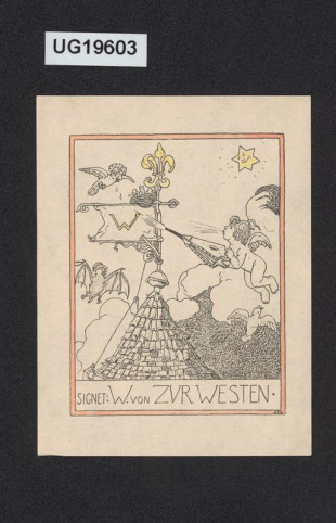 Signet: W. von Zur Westen