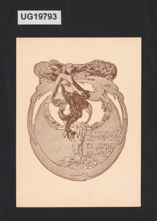 Ex libris Comes F. J. W. Bayros (ipse sibi)