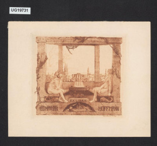 Ex libris Max Hoffmann