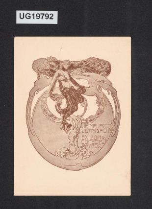 Ex libris Comes F. J. W. Bayros (ipse sibi)