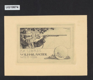 Ex libris Wilh. Blaschek Wien 1902