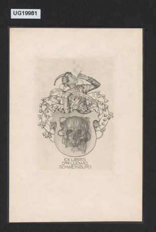Ex libris Dris Ludwig Schwenburg