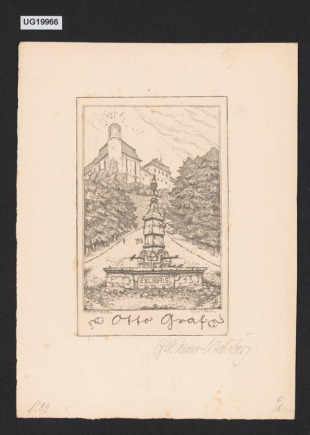 Exlibris Otto Graf