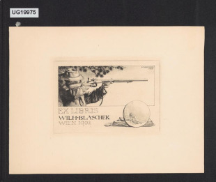 Ex libris Wilh. Blaschek Wien 1902