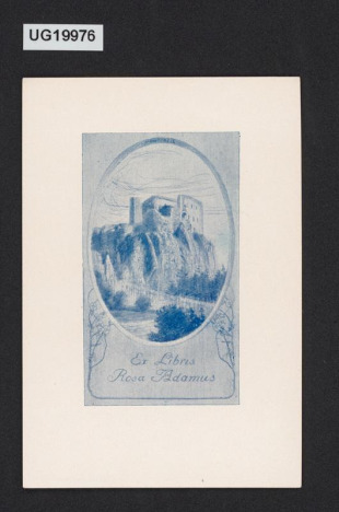 Ex Libris Rosa Adamus