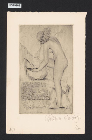 Ex-libris Karl Schumm