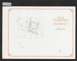 Vila Primavesi - studie rekonstrukce, Olomouc, ul. Univerzitní 224/7