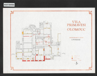 Vila Primavesi - studie rekonstrukce, Olomouc, ul. Univerzitní 224/7