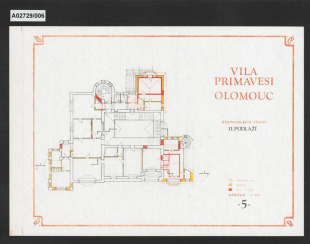 Vila Primavesi - studie rekonstrukce, Olomouc, ul. Univerzitní 224/7