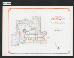 Vila Primavesi - studie rekonstrukce, Olomouc, ul. Univerzitní 224/7