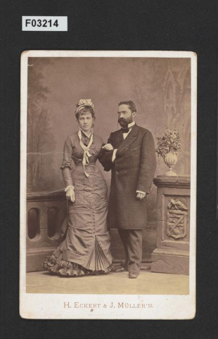 kabinetní portrétní vizitková fotografie
