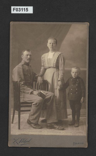 kabinetní portrétní fotografie