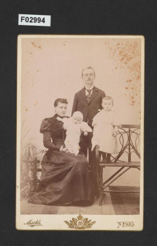 kabinetní portrétní fotografie