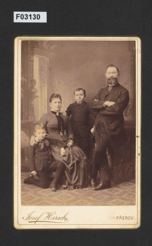 kabinetní portrétní fotografie
