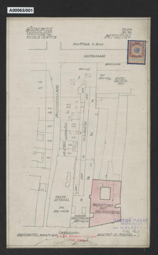 Filiálka české banky Union v Olomouci, Olomouc, Horní nám. č.p. 407