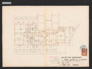 Obytný dům zaměstnanců Hanýckých mlýnů, akc. spol. v Olomouci, čp. 770 Olomouc