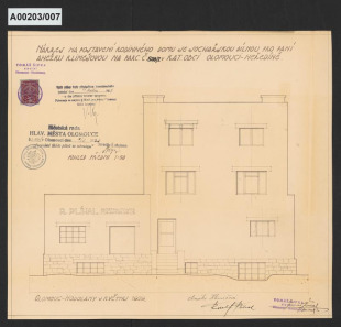 Rodinný dům se sochařským ateliérem Anežky Klimešové v Olomouci, čp. 95 - Neředín